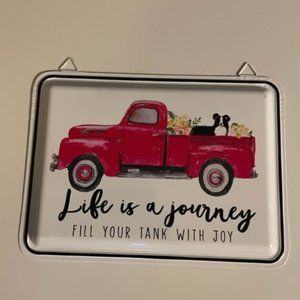 METAL WALL PLAQUE